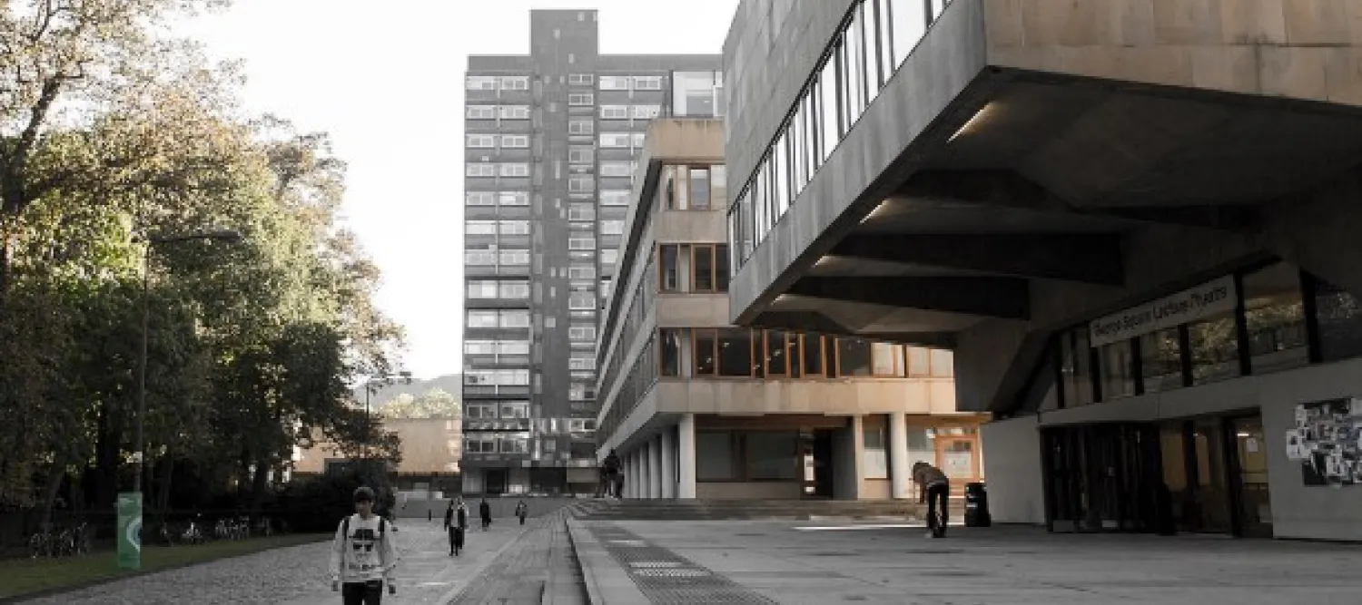 View of the building 40 George Square