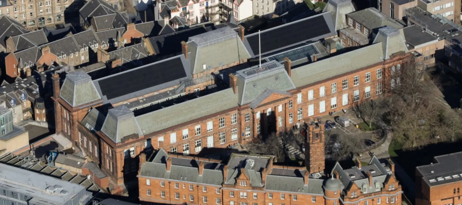 Topographic view of the ECA building