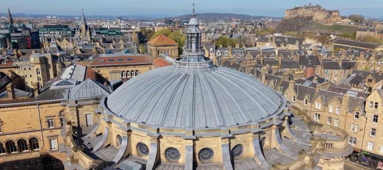 McEwan Hall from above