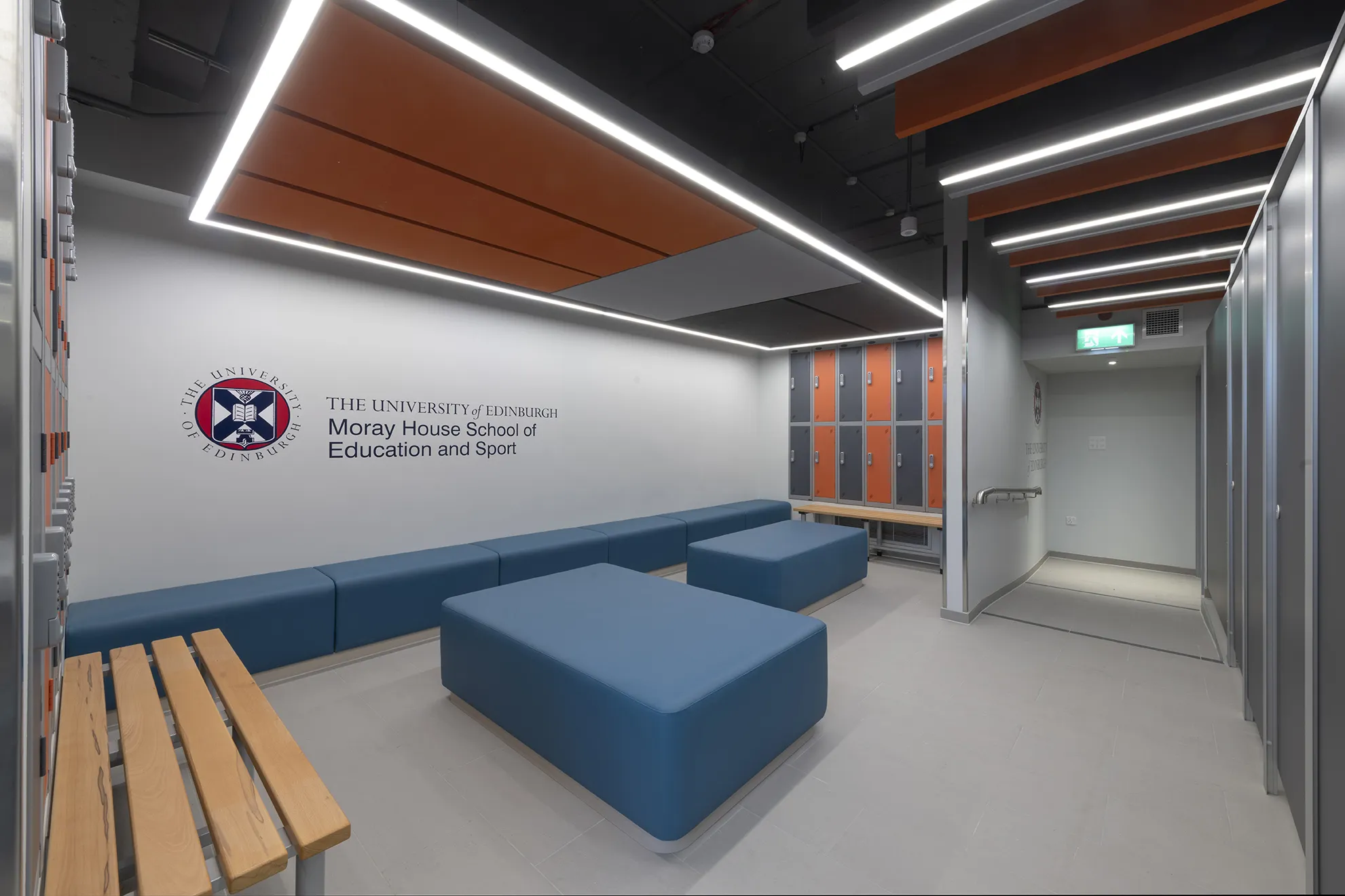 Image of upgraded changing rooms